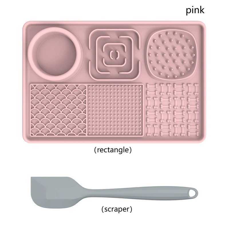 New pet licking pad pet food utensils dog slow food cushion place cushion suction cup slow food cushion dog licking pad Y251023