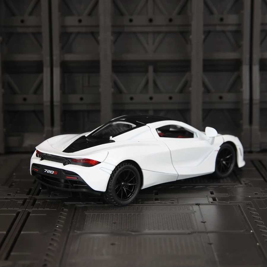 132 McLaren 720S sports car alloy model childrens car superrunning toy doors can be opened rich details fine workmanshipT251023