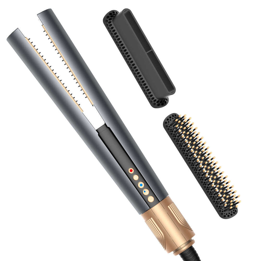 Brand Designer New Product Multifunctional High Speed Power Noise Reduction Constant Temperature Travel Home Straight Hair Curling Iron Integrated Dev