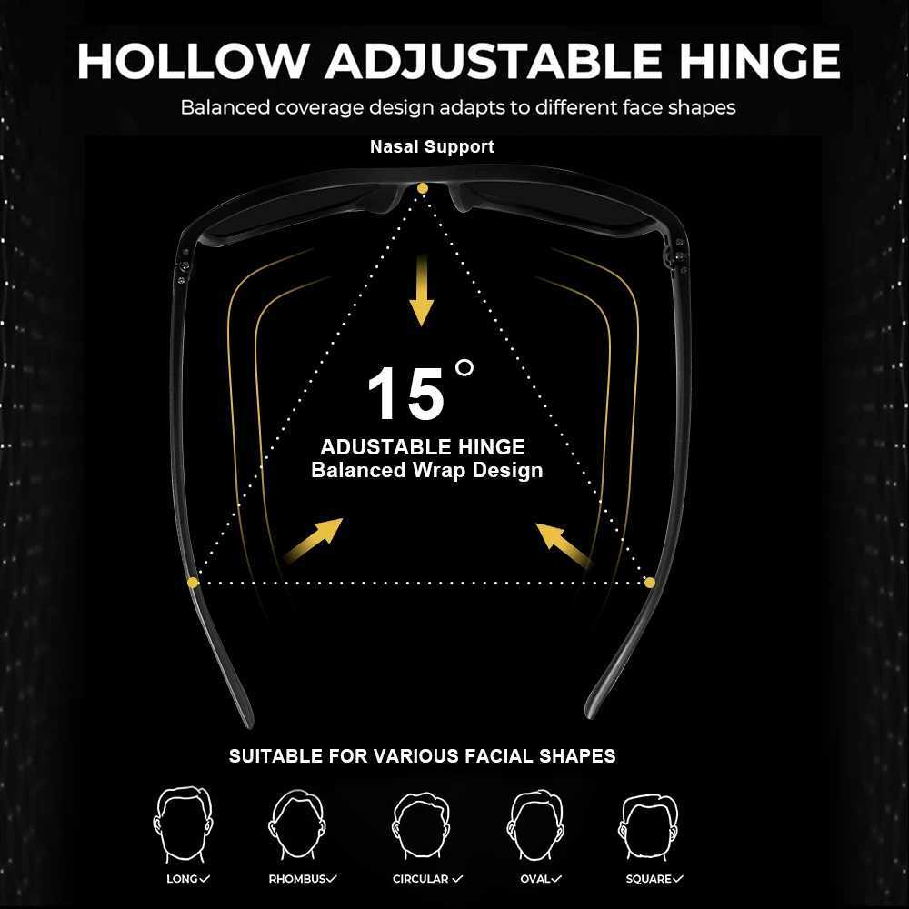 CRIXALIS 2024 Polarized Sunglasses For Men Travel Driving Trendy Outdoor Fishing Mirror Sun Glasses Women UV400W251023