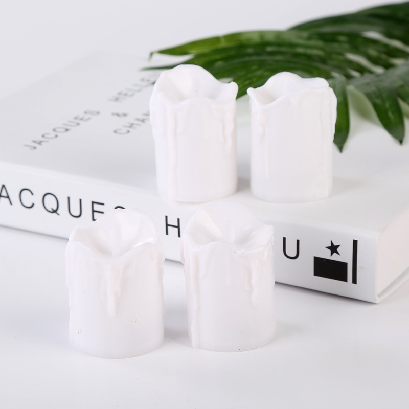 ABS Plastic LED Electronic Candle Lights Battery Operated No-Melt Alternative for Special Occasions & Interior Designing Needs - led lights -Electroni