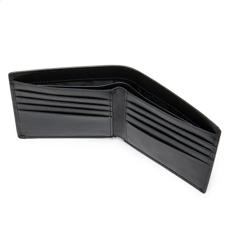 WESTAL Slim Mens Leather Wallets with Cash Compartments Short Wallet for Card Holders Purses Men Clucth Wallet 9061251023