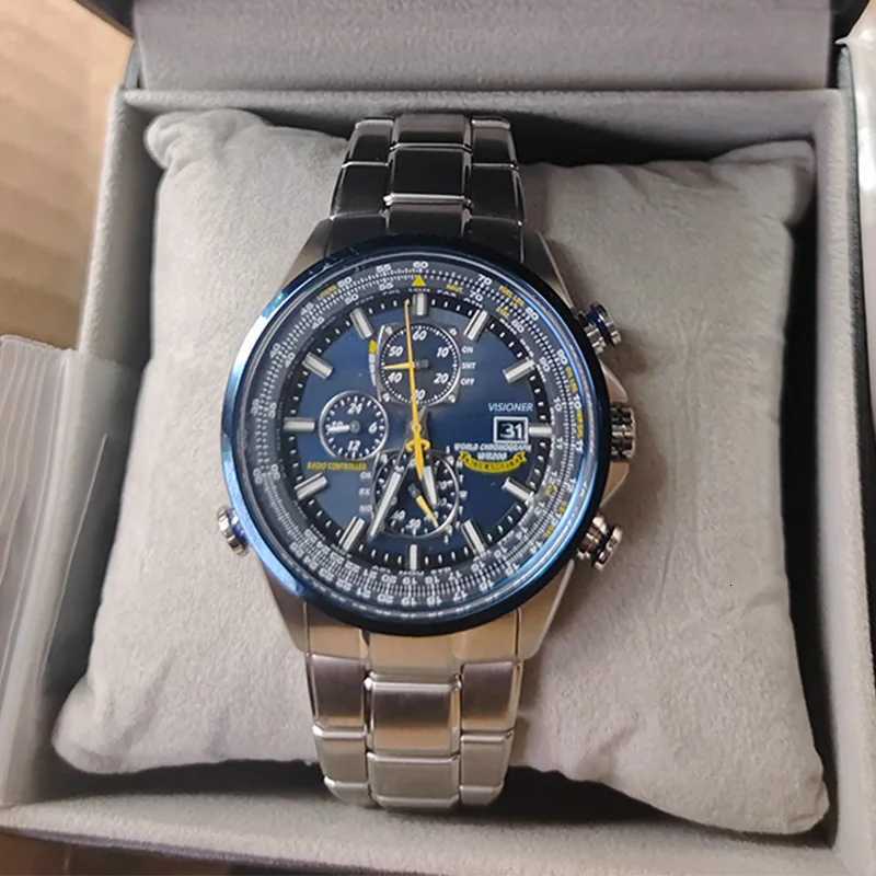 Hight Quality Mens Quartz Watch Luxury Trend Luminous Calendar Multi Function Chrono Stainless Automatic Watch Chrisment GiftL251023