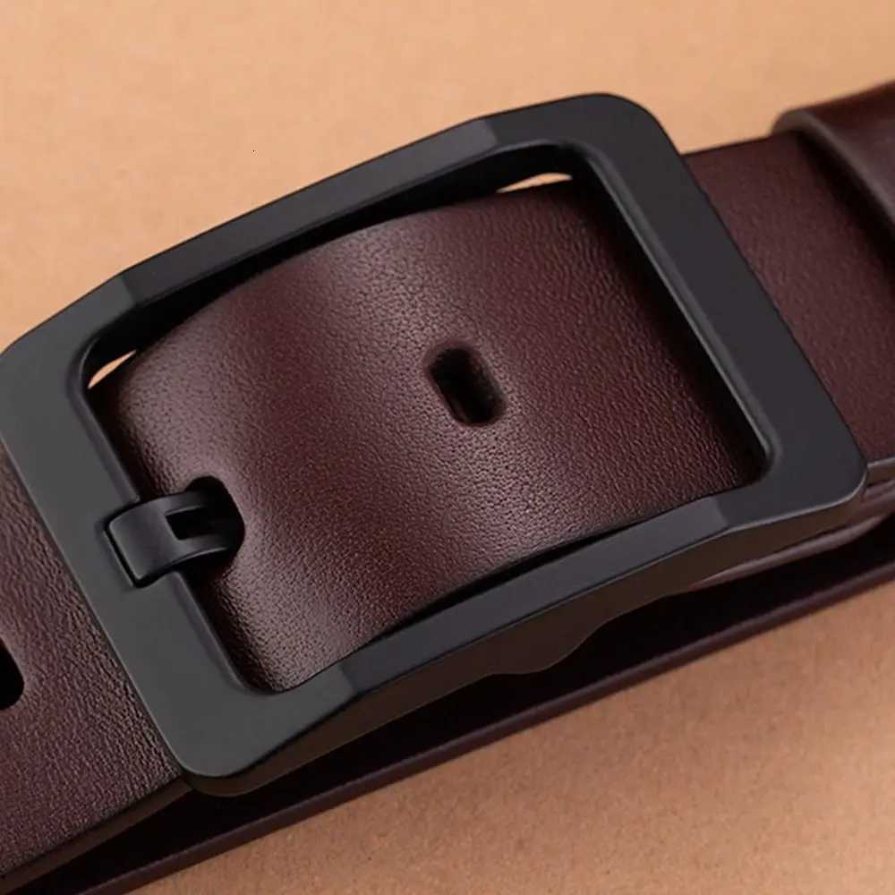 Retro Luxury Design Leather Belt Casual Versatile Pin Buckle Waistband Waist Strap Trouser Dress BeltsXJ251023