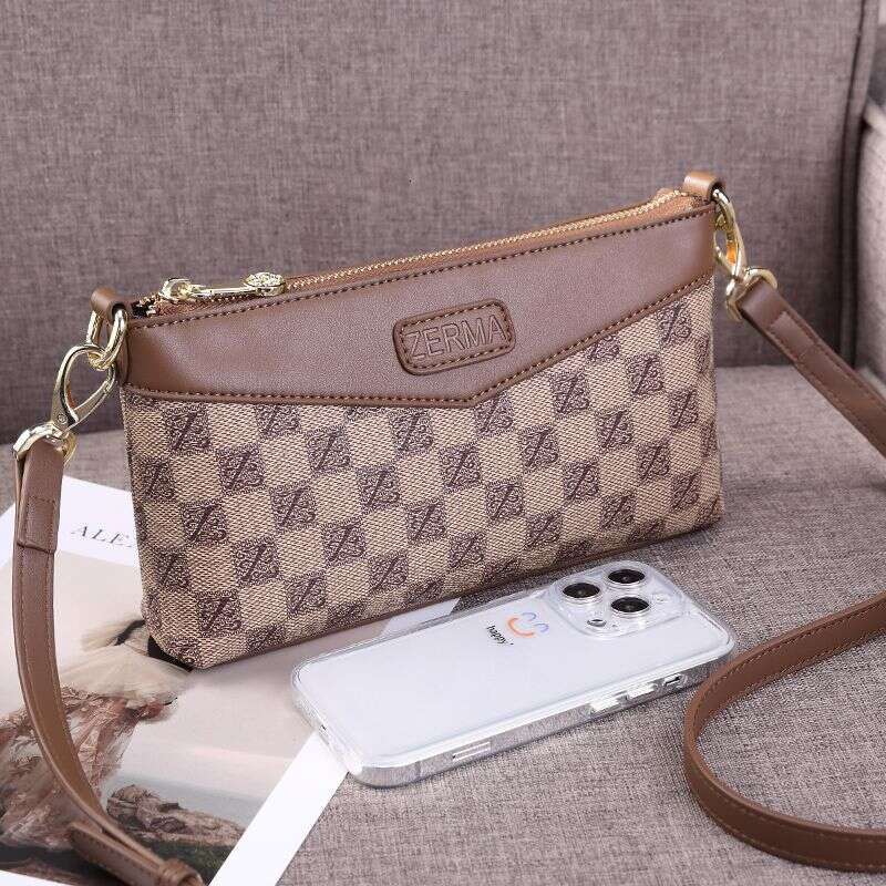 Brand Mother's Day Gift Middle-Aged Women Mother Style Printed For Mother-In-Law Crossbody Bag