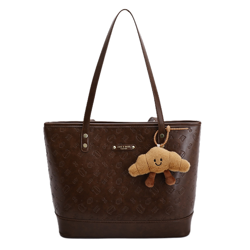 Luxury Brand Designer Bag Large Capacity Bag For Women 2025 New Versatile Shoulder Bag With High-End Feel For College Students And Commuting Tote Bag