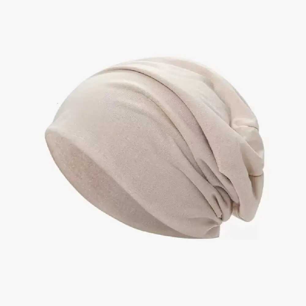 Solid Color Unisex Men Women Slouchy Beanie HipHop Soft Cotton Cap Lightweight Running Beanie Adult Dwarf HatXJ251023