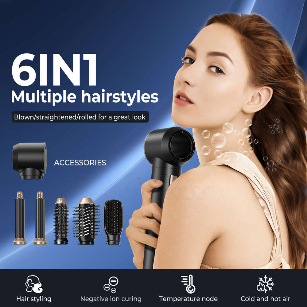 Well Known Brand Designer In The Multi Functional High Speed Brushless Hot Air Brush Hair Dryer Tourmaline Ceramic Curling Iron Anion Straightener