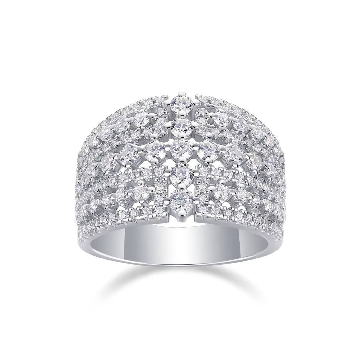 Diamond Engagement Rings Fine Jewelry Custom Wedding Rings for Women Moissanite Wedding Rings Jewelry