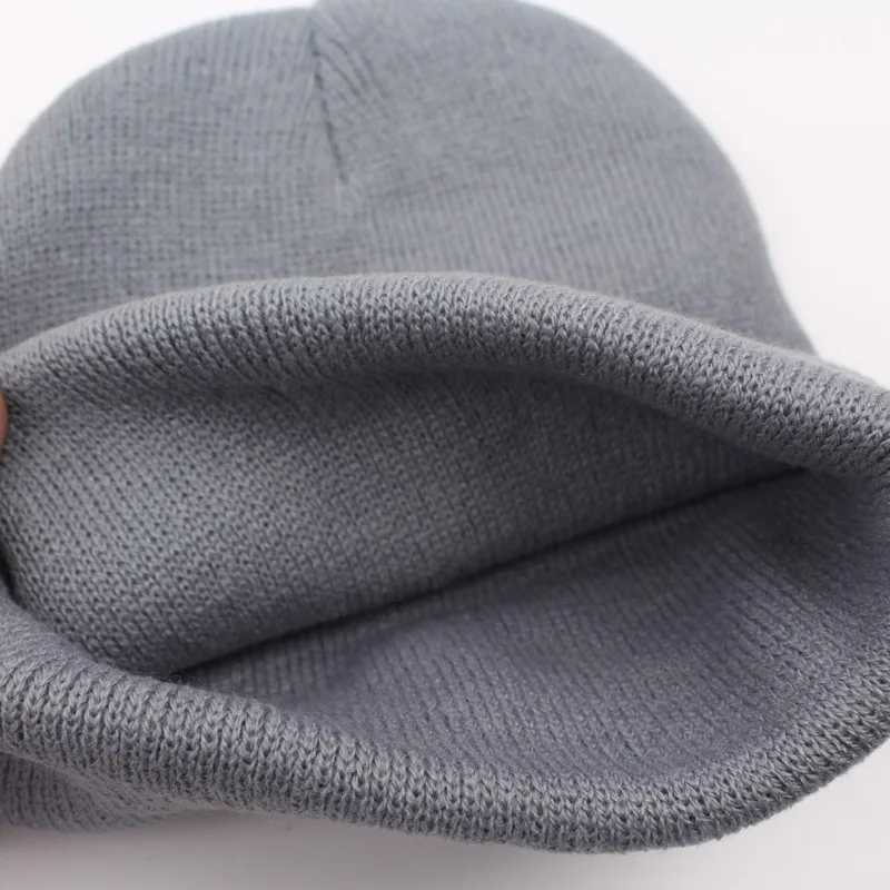new brand niche knitted hat for wen in autumn and winter warm plover cold hat street shot styling wool hat trendyW251023