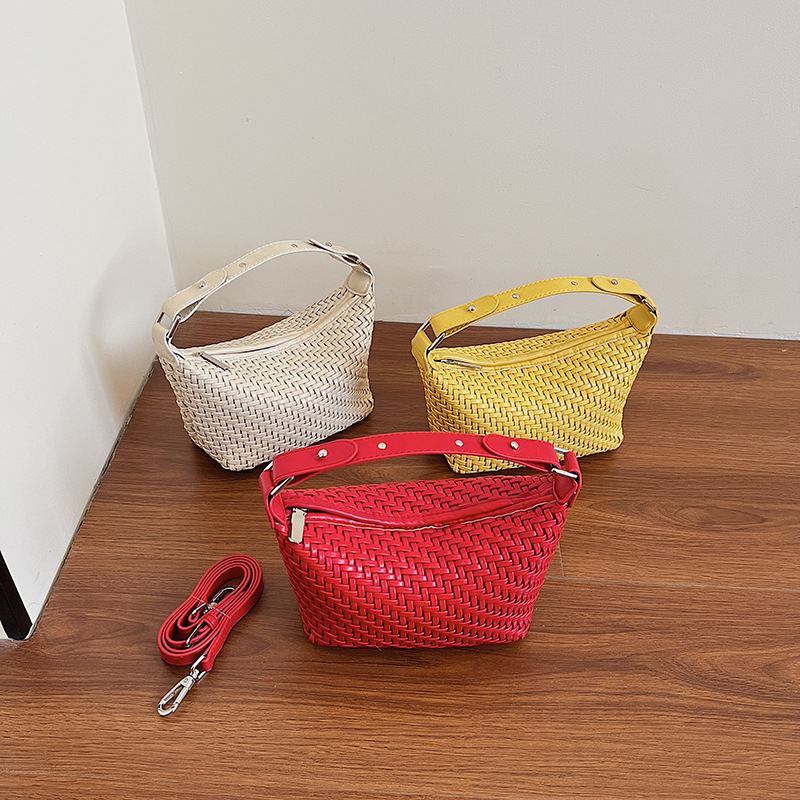 Luxury Brand Designer Bag 2025 New Fashion Woven Bag Handbag Large Capacity Underarm Bag Stylish Shoulder Bag Casual Crossbody Bag