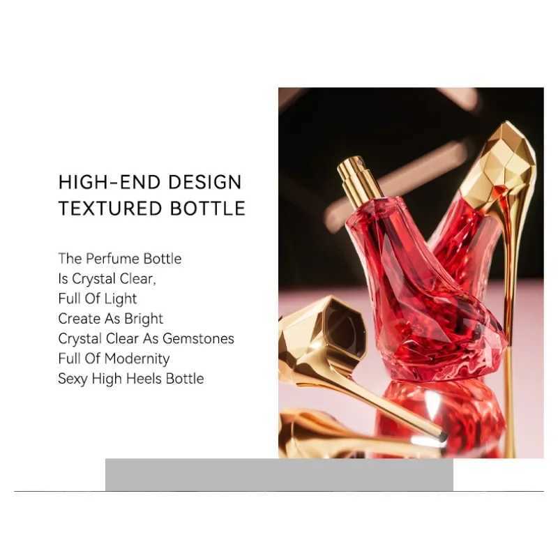 Dazzling Feminine High Heel Perfume 30ml Elegant Aquatic Scent with Blackcurrant Jasmine and Sweet Vanilla for Lasting CharmW251023