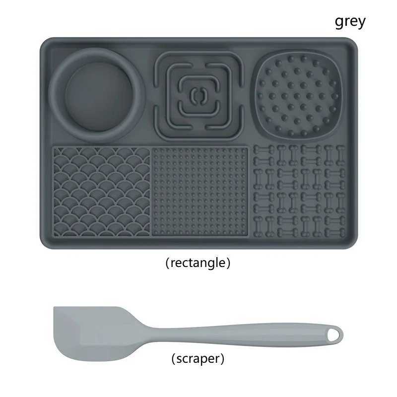 New pet licking pad pet food utensils dog slow food cushion place cushion suction cup slow food cushion dog licking pad Y251023