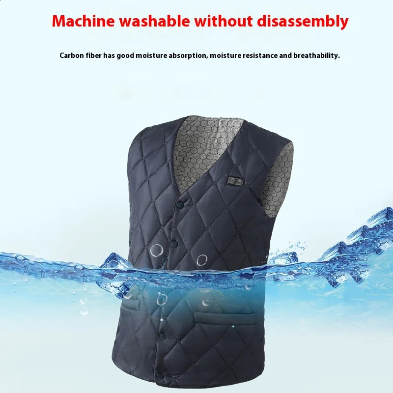 Smart Heating Vest Winter Warm USB DC Electric Constant Temperature Unisex Sixteen Zone Motorcycle Rider 251023