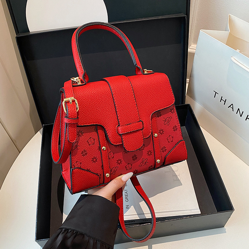 Luxury Brand Designer Bag Fashion Messenger Bag Small Square Bag Classic Single Shoulder Crossbody Women's Bag High-End Large Capacity Handbag