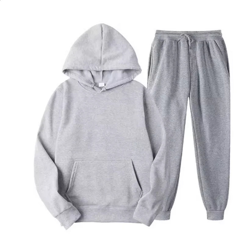 Mens digital printing winterspring sports suits 2piece set Hooded shirt drawstring pants hooded shi 251023