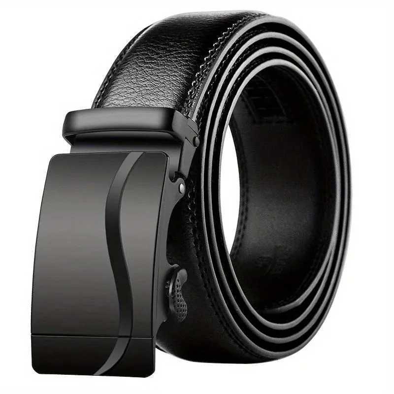 Mens Business Simple BeltHigh Quality Dating Party Leisure Work Formal Occasion Genuine Belt for Denim TrousersXJ251023