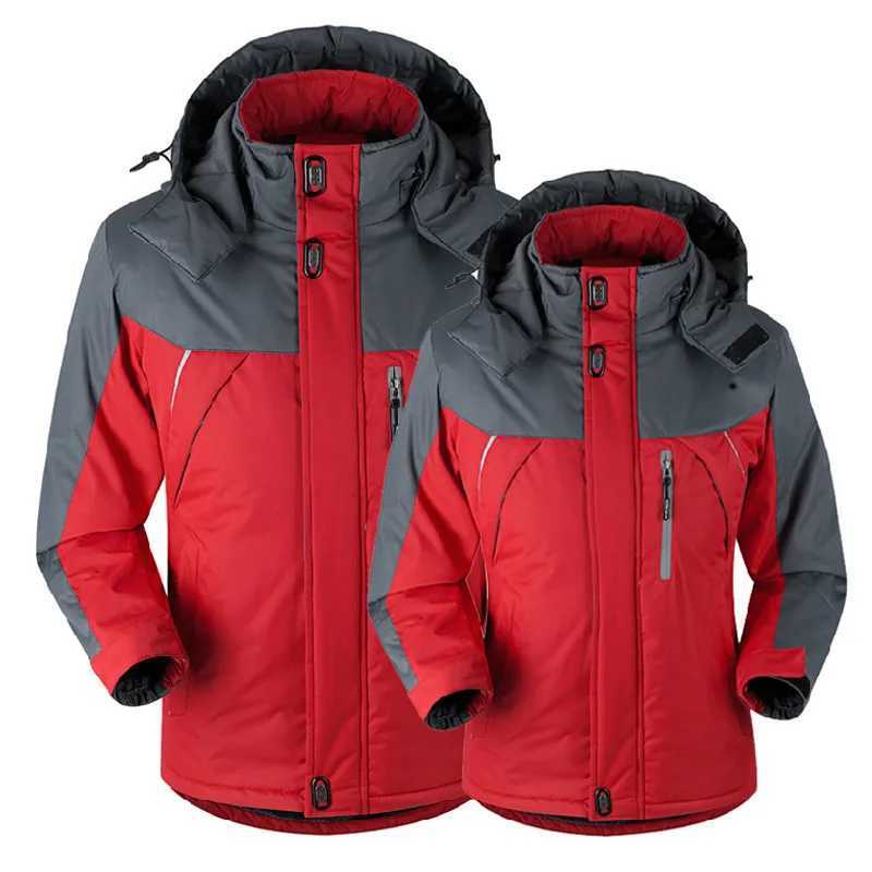 New Hooded Parka Coat Mens Winter Cotton Padded Jacket Detachable Hat Casual Thick Warm Outdoor Camping Ski Windproof Jacket Y251023