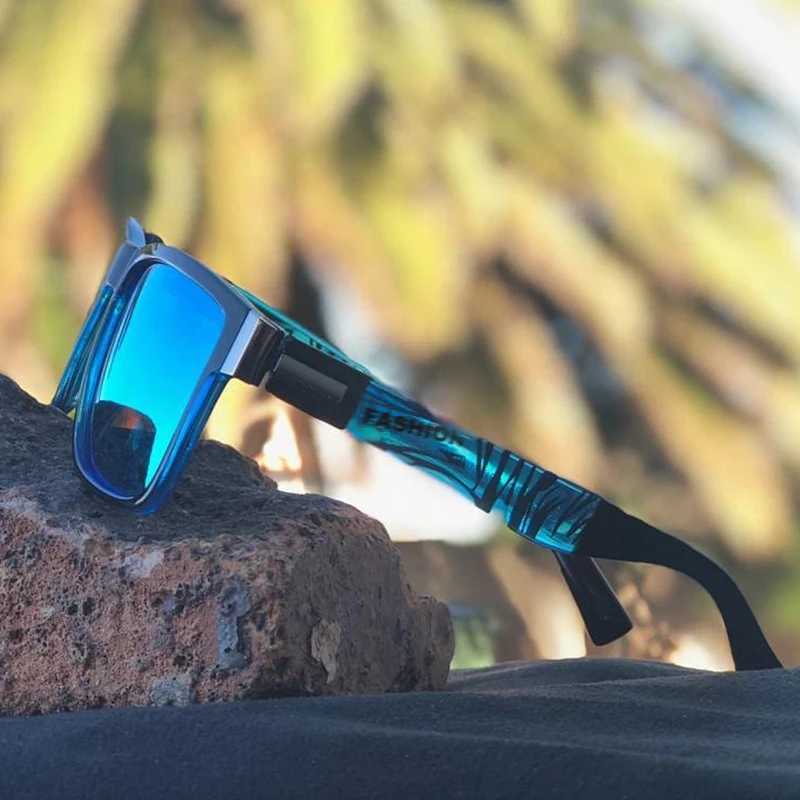 1PCS3PCS Mens Polarized Sport Sunglasses Running Cycling Fishing Golf Driving Square Frame AntiGlare PC LensW251023