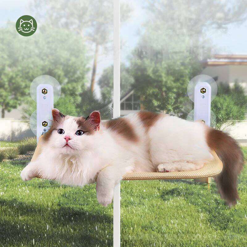 designer brand Cat hammock super suction cup swing sun can be removed and washed mattress windowsill glass hanging bed pet supplies