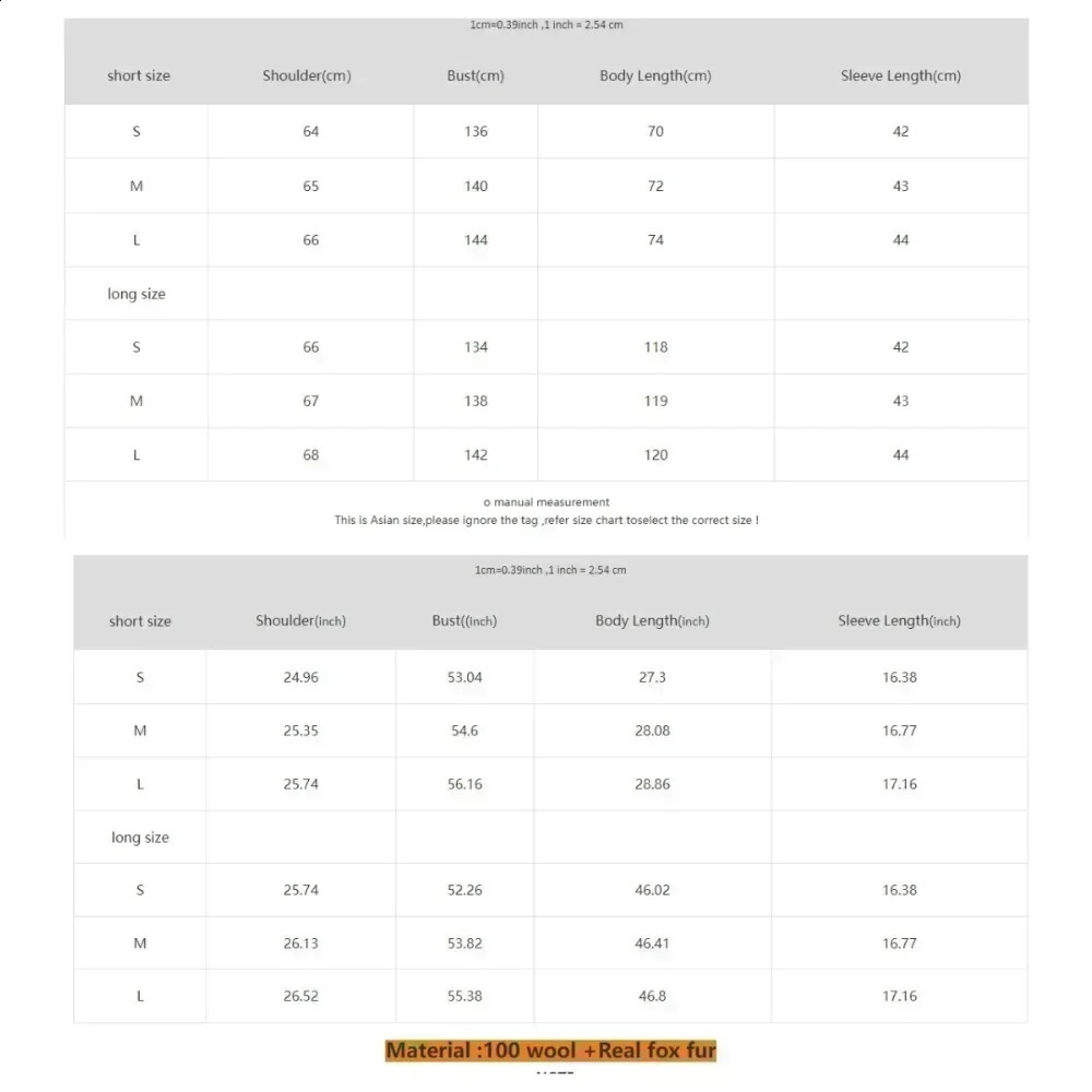 Cashmere Coat Doublesided Woolen Jacket Women Removable Cuffs Fox Fur Winter Temperament Short and Long Real Wool 251021