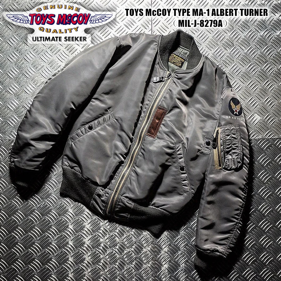 TOYS McCOY 1955 Early MA1 wool felt cotton jacket baseball 251017