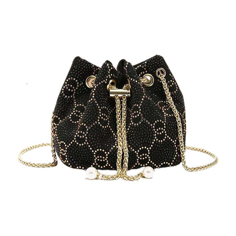 New Women's Bag: Elegant And High-End Solid Color Sequin Crossbody Shoulder Handbag, Evening Bag