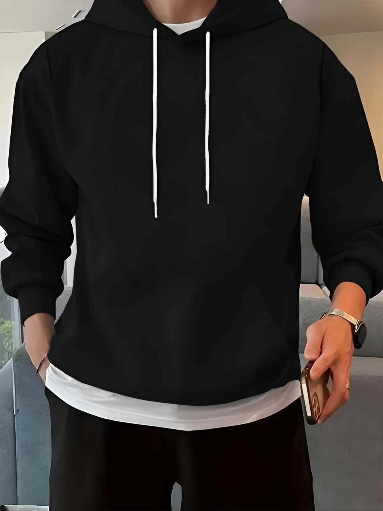 Mens Women Oversize Casual Sweatshirt Hoodies Couple Unisex Pullover Autumn Winter Loose Cotton Fleece Sport Hoody Clothing TopT251023