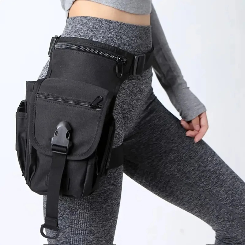 1pcs Oxford Fabric Multifunctional Outdoor Cycling Fishing Leg Pack Waterresistant Sports Waist Bag for HikingCampingTravel251023