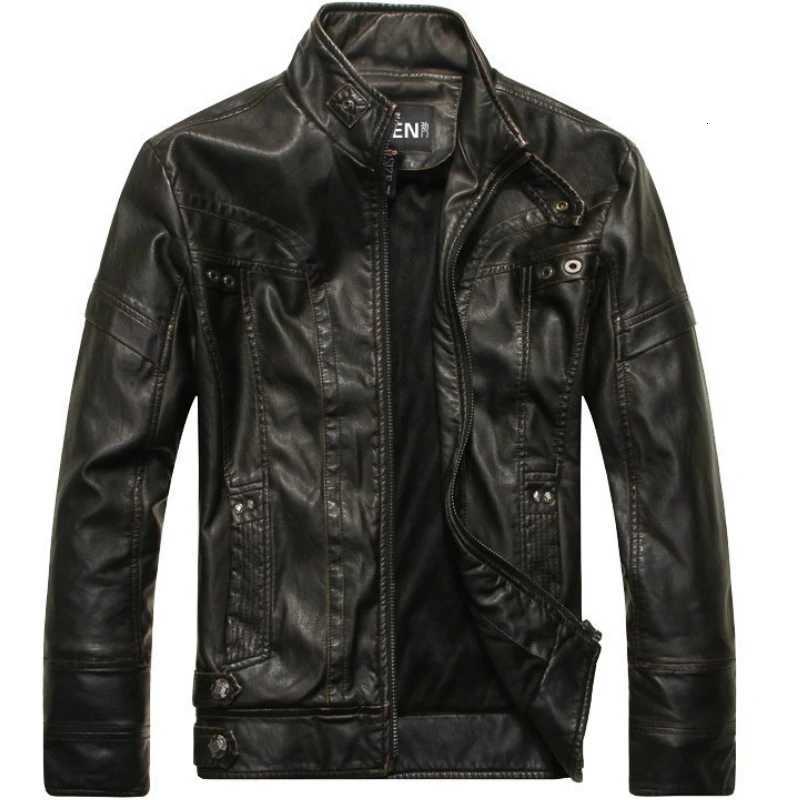 Mens Leather Jackets Autumn Winter Male Classic Motorcycle High Quality PU Leather Jacket Casual Jaqueta De Couro Masculin 5XL W251023
