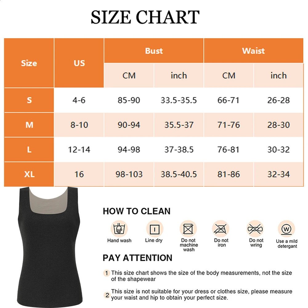Thermal Tank Top for Women Fleece Lined Thermal Sleeveless Tops Wide Shoulder Straps Warm Base Layer Vest Cold Weather 251023