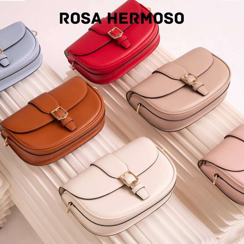 Genuine Leather Classic Vintage Shoulder High Quality Cowhide Saddle Bag Hot Selling Fashion Trendy Women's Crossbody Bags