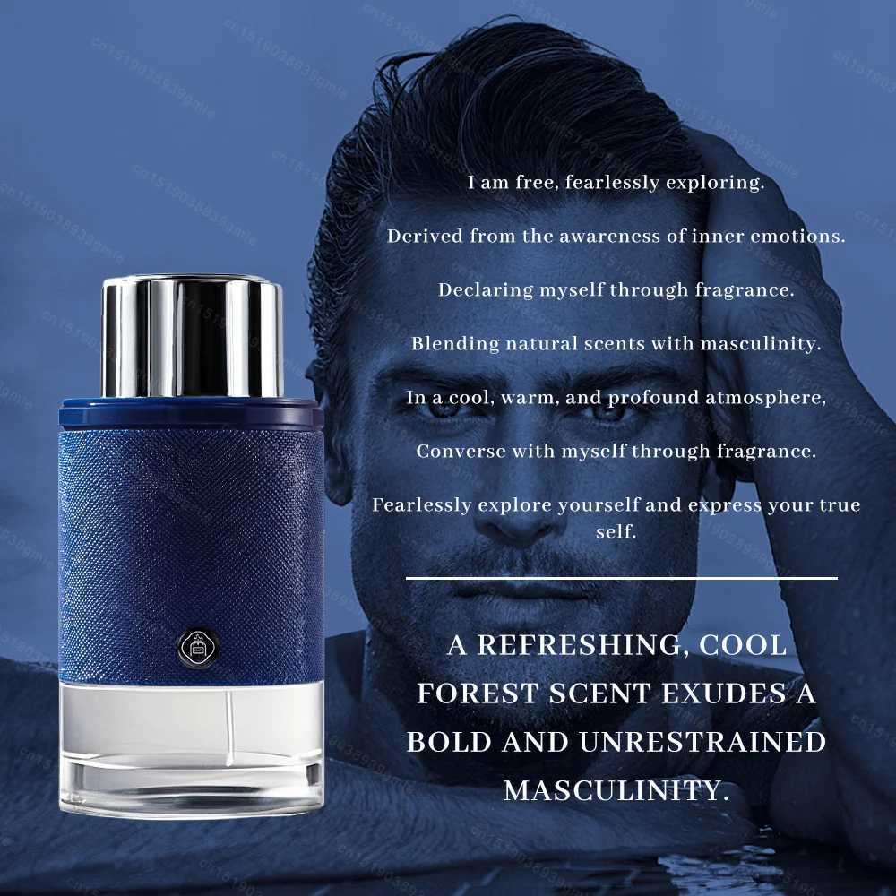 Brand HighEnd Mens Perfume Lasting Woody Charm Eau De Toilette Success Mens Business Simple Texture Workplace FragranceW251023