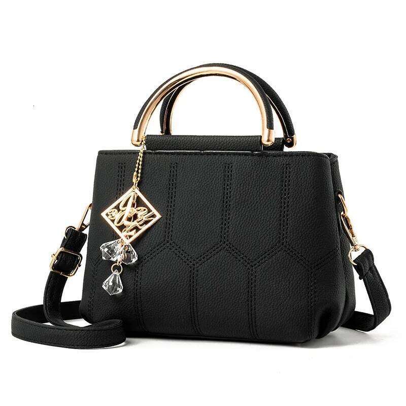 Trendy Women's Handbag Spring Summer New Style Korean Version Simple Small Square Single Shoulder Crossbody Bag