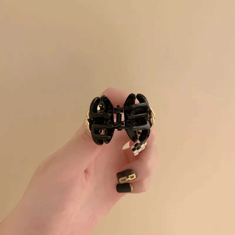 Black wer Mini Hair Cls Elegant Temperament lia Hair Clip Princ Side Clip Wen Girls Fashion Bangs Clips Hairpins Y251023