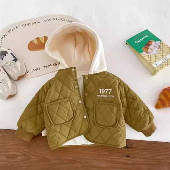 New Winter Cottonpadded Jacket Boy Kids Thickness Coats Children Outerwear Winter Autumn Y251023