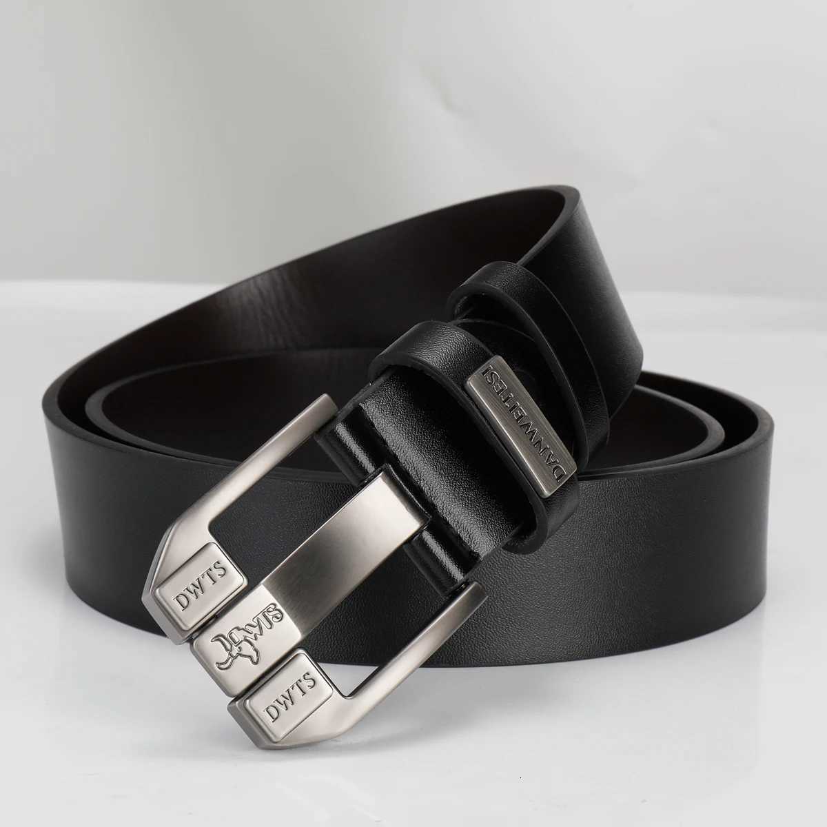 New mens belt mens highquality belt mens versatile belt luxurious needle buckle authentic vintage denim styleXJ251023