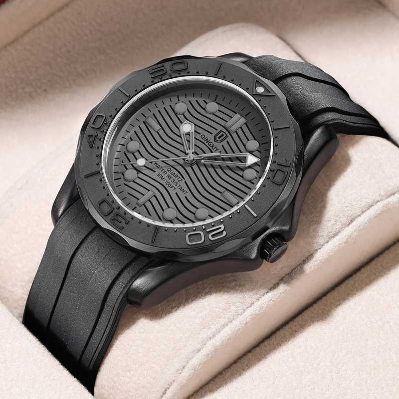 Top Brand Sport Men Quartz Watch Luxury Silicone Strap Waterproof Luminous Military Man Watches Fashion Male Clock Reloj HombreL251023