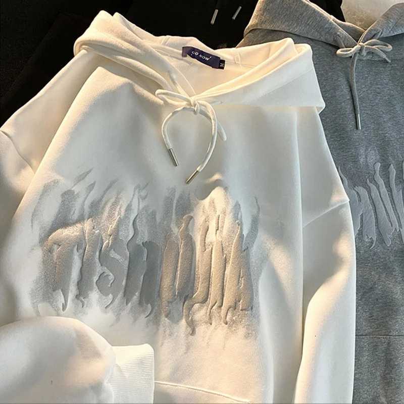 Autumn Goth Harajuku Graphic Pullover Hoodies Man Hip Hop Fashion Y2K Vintage Hoodie New Streetwear Printed Hooded SweatshirtT251023