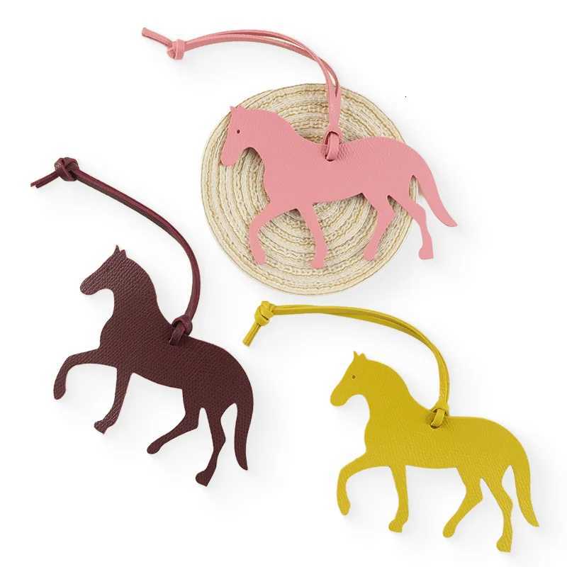 Stallion Pu Leather Bag Pendant Cute Pony Pendant Leather Bag Pendant Accessories Hanging Decoration Z251023