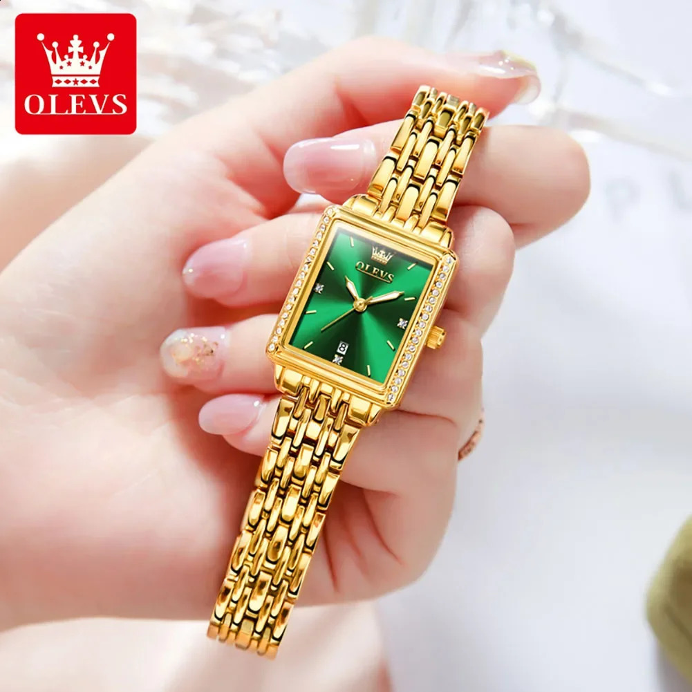 OLEVS 9995 Elegant Quartz Ladies Womens Wristwatces Date Watch for Women Waterproof Luminous Watches Relojes Para Mujer 251027