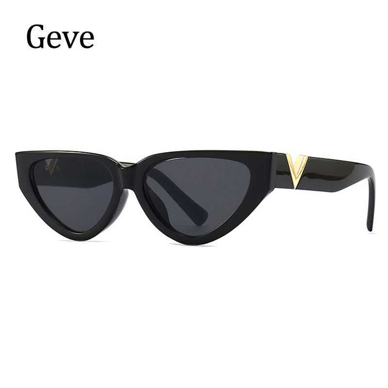 Black White Fashion Cat Eye Sunes Wen Vintage Tren Brand Zebra Print Sunes Fem S UV400 Trending EyewearW251023
