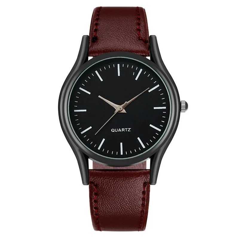 Couples Watches Mens Watches Leather Wrist Watch Men Woman Quartz Watch Daily Business Office Hand Jewelry Accessories GiftL251023