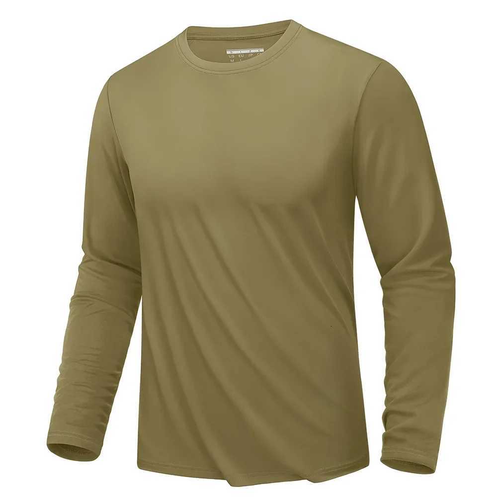 Mens Sun Protection Summer officialwebsite Long Sleeve Quick Dry Men T Shirts Breathable Hiking Fish Performance Top UVProofXJ251023