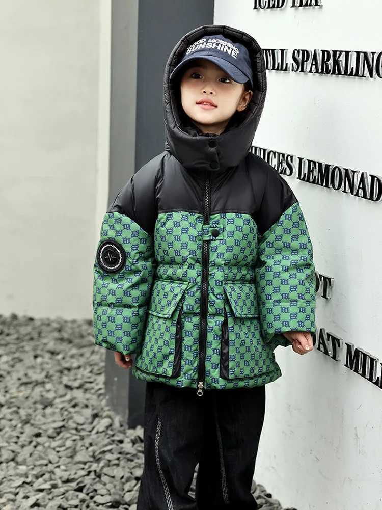 OLEKID 2025 Winter Down Jacket For Girl Hooded Thick Warm Children Girl Down Jacket Coat 310 Years Kids Girl Parkas Outfit Y251023