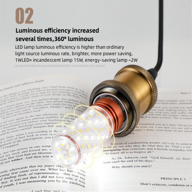 E27 Rose Gold LED Bulb, 12W/16W Aluminum Decorative Lighting for Living Room & Bedroom, Warm/Cool White 220V IP43 LED Bulb2-Rose gold bulb