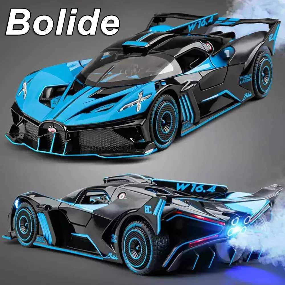 124 Bolide Revuelto Alloy Model Diecast Car Toys Doors Opened Sound Light Pull Back Miniature Vehice Boy Adult Birthday PresentT251023