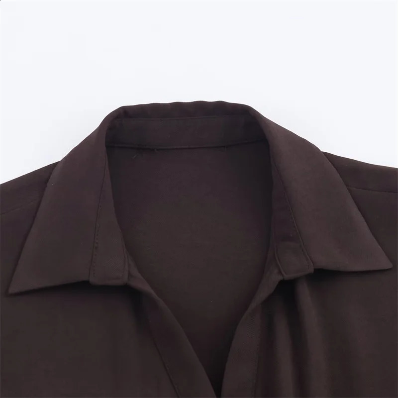 Womens Dress ShirtStyle n with Belt MidLength Skirt Fashion Casual Long 251022