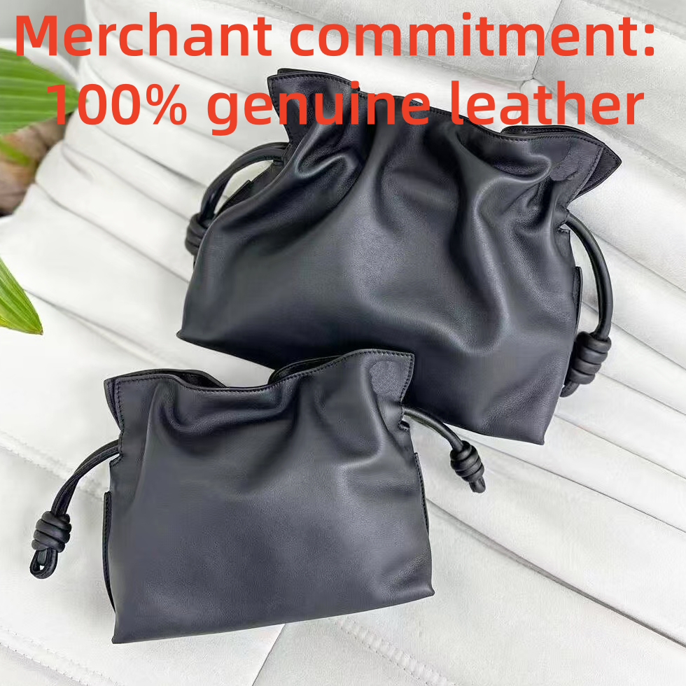 Mirror quality handbag cowhide Shoulder bag Luxury Designer bags Flamenco Clutch bag Womens mens genuine leather crossbody bag fashion Drawstring tote bag Wallets