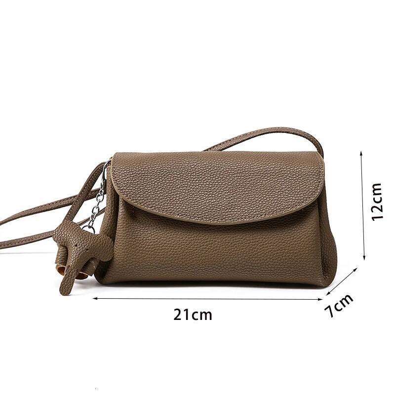 Women's Genuine Fashion Crossbody Bags Soft Cowhide Leather Shoulder Messenger Bag 2025